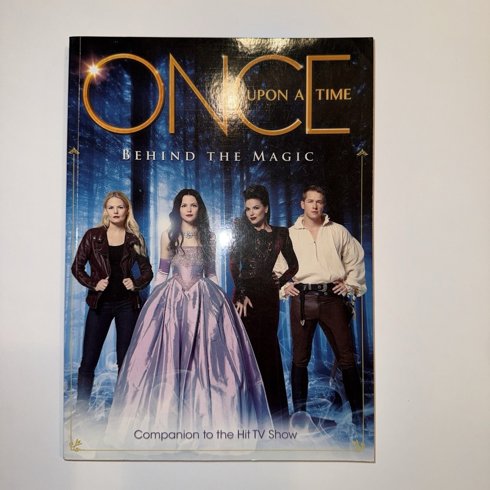 ⁠Once Upon a Time: Behind the Magic Official TV Show Companion Paperback Book⁠